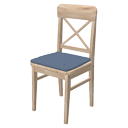 Chair with cushion by MZiemys