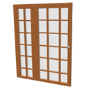 Patio glass door unit by Pencilart