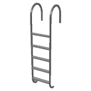 Pool ladder by Ola-Kristian Hoff