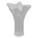 Ruffled vase by Pencilart