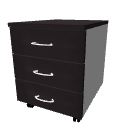 Drawer unit on casters by LucaPresidente