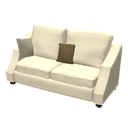 Sofa 2 seats by Scopia