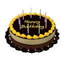 Birthday cake by Scopia