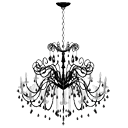 Chandelier lamp by Scopia