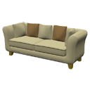 Clear sofa by Scopia