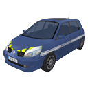Gendarmerie car by Scopia