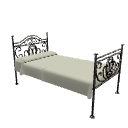 Iron bed by Scopia