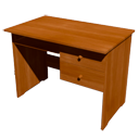 Wooden desk by Scopia
