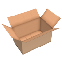 Open cardboard box by Scopia