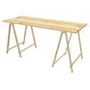 Table on trestles by Scopia