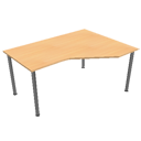Wooden table by Scopia